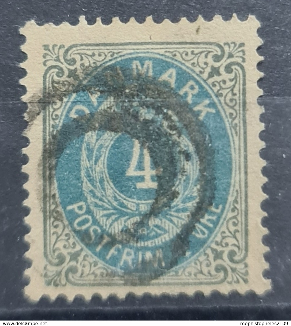 DENMARK 1875 - Canceled - Sc# 26 - Usado