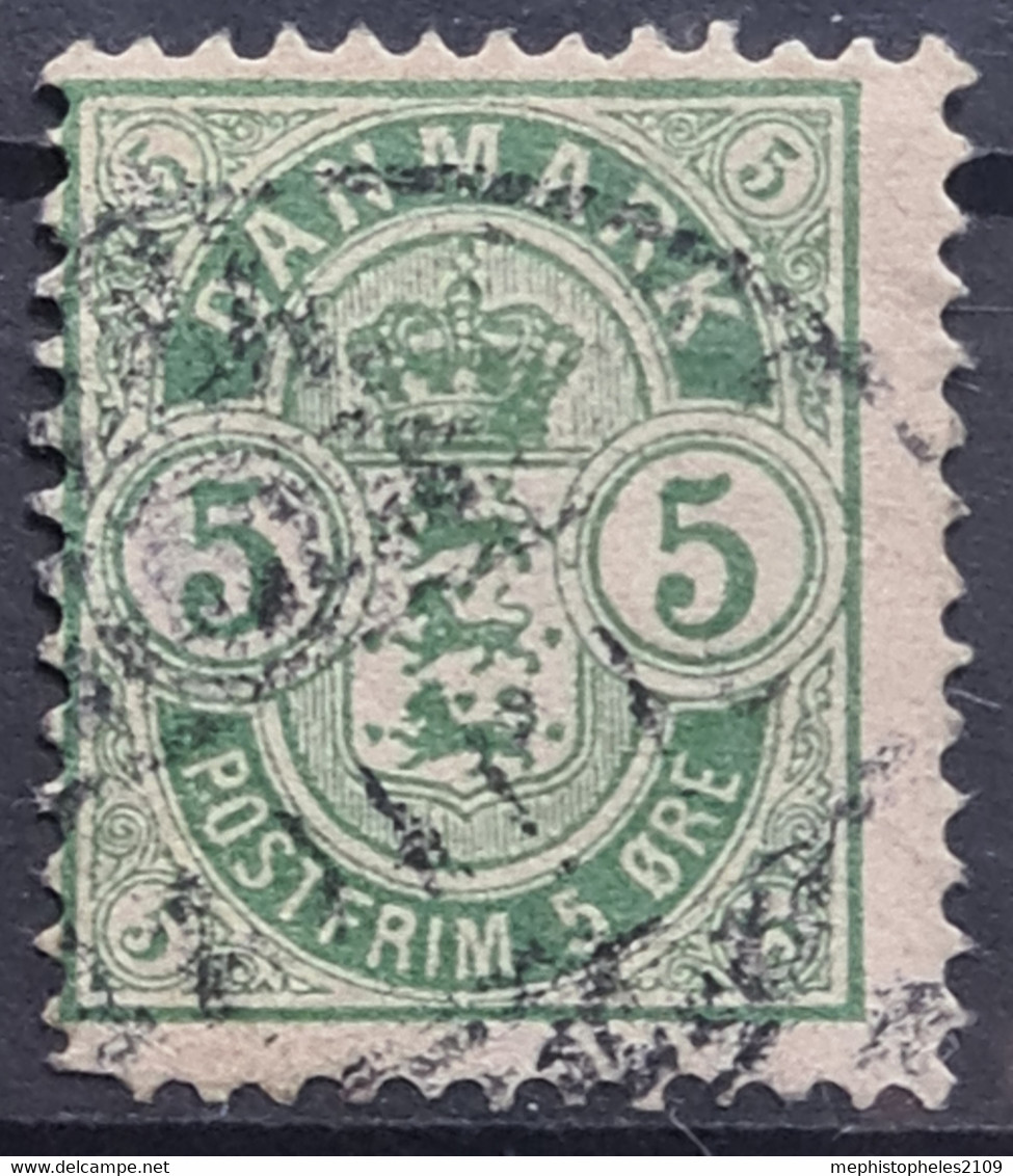 DENMARK 1884 - Canceled - Sc# 38 - Usado