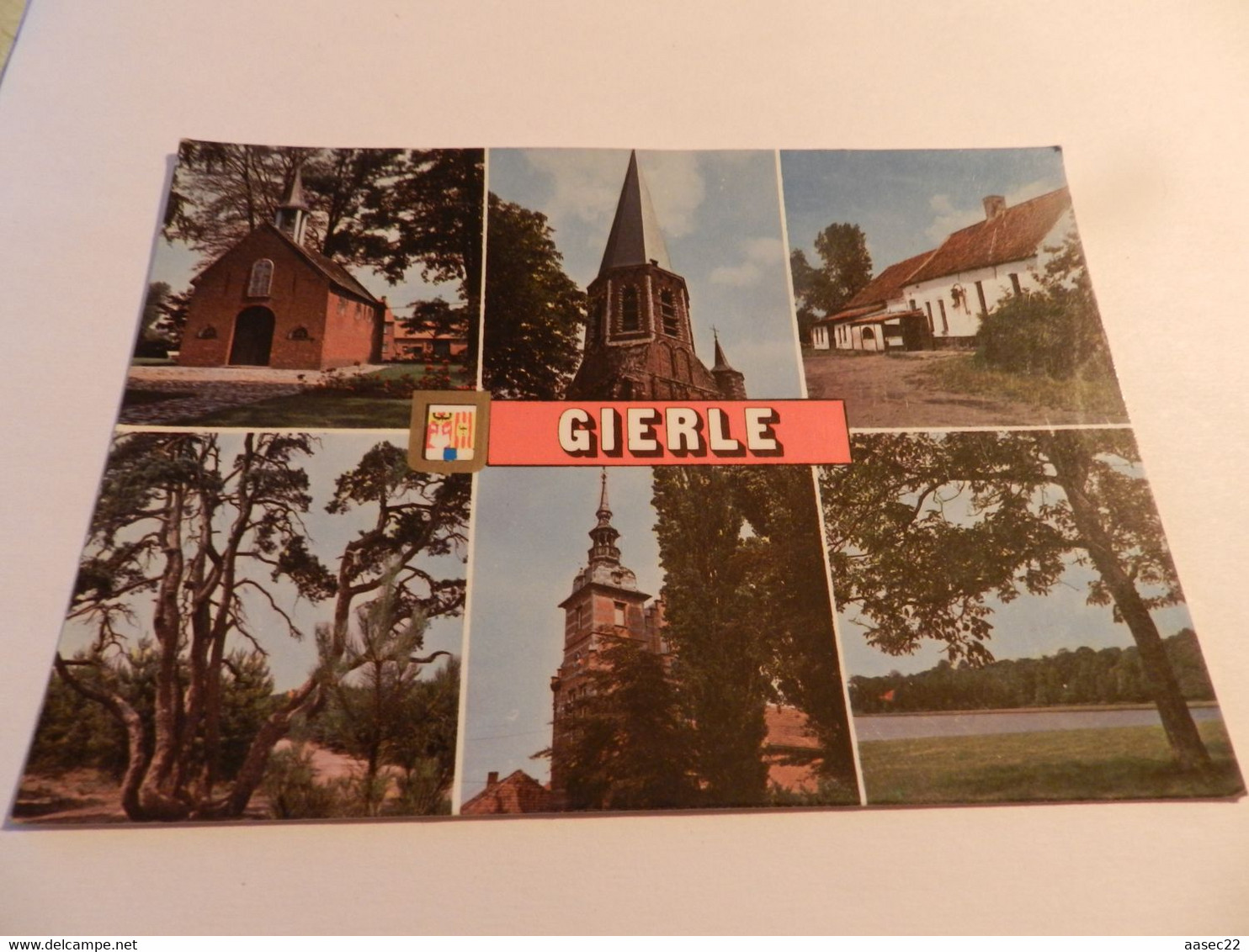 Oude Postkaart Van Belgie    --   Gierle - Lille