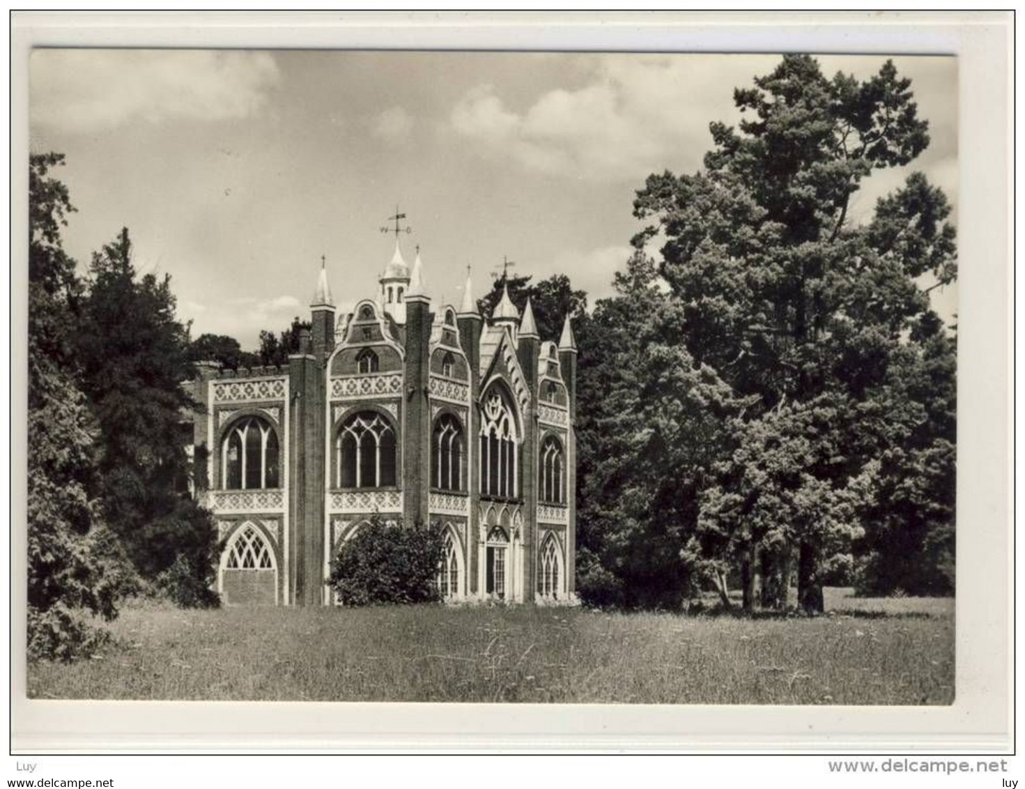 Landschaftspark WÖRLITZ , DDR - Gotisches Haus - Blick Von Der Seeseite - Woerlitz