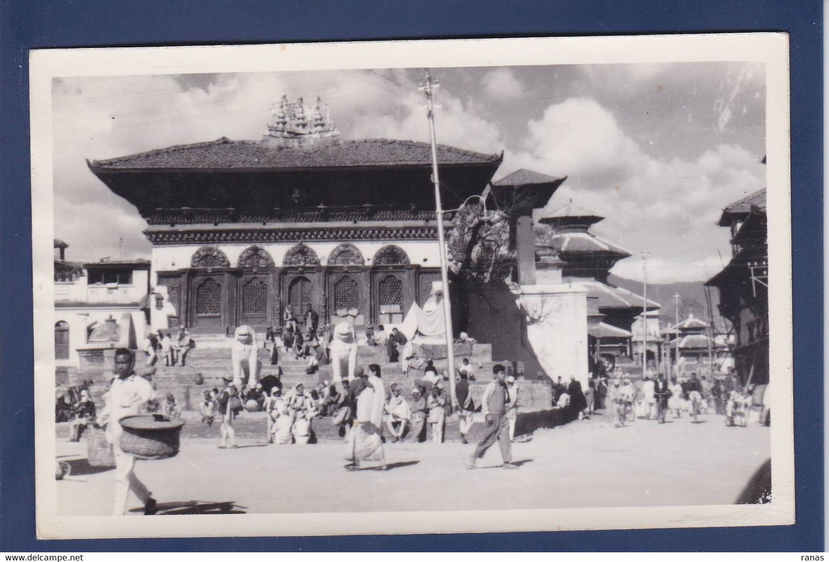 CPA Népal Carte Photo Non Circulé - Nepal