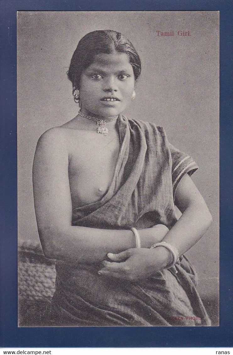 CPA Nu Féminin Ethnic Ceylon Ceylan Sri Lanka Non Circulé - Sri Lanka (Ceylon)