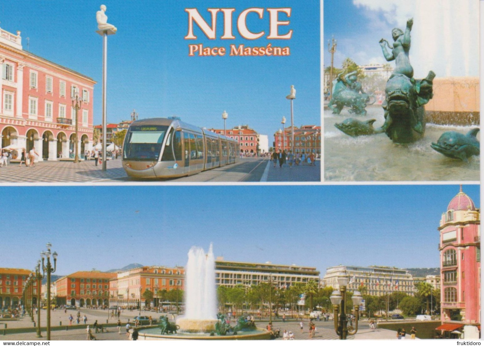 AKFR France Postcards Puy-de-Dôme - Volcanic Lake Gour De Tazenat - Ain's Valley - Amiens Cathedral Of Notre Dame - Nice - Collections & Lots