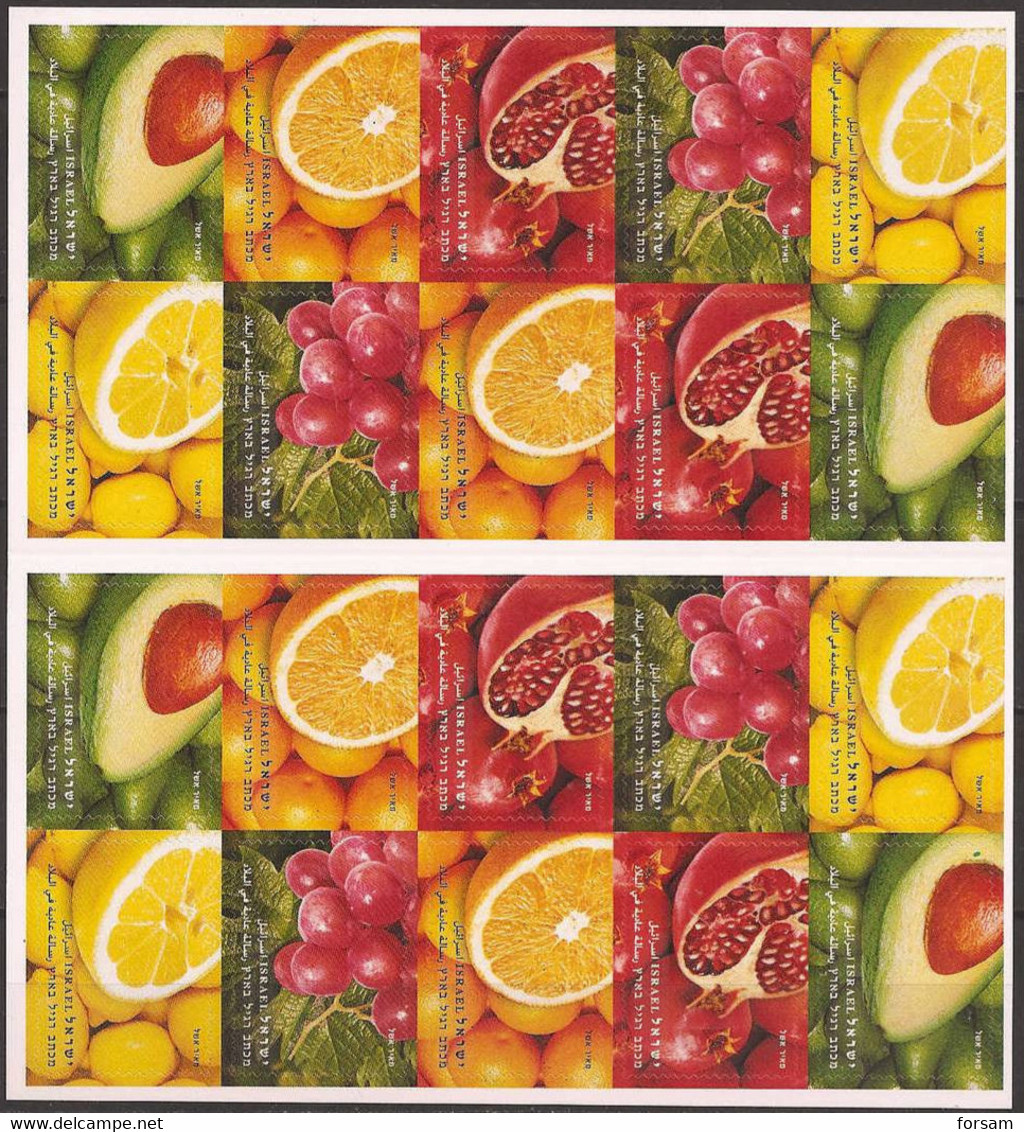 ISRAEL..2009..FRUIT...Booklet...MNH. - Booklets