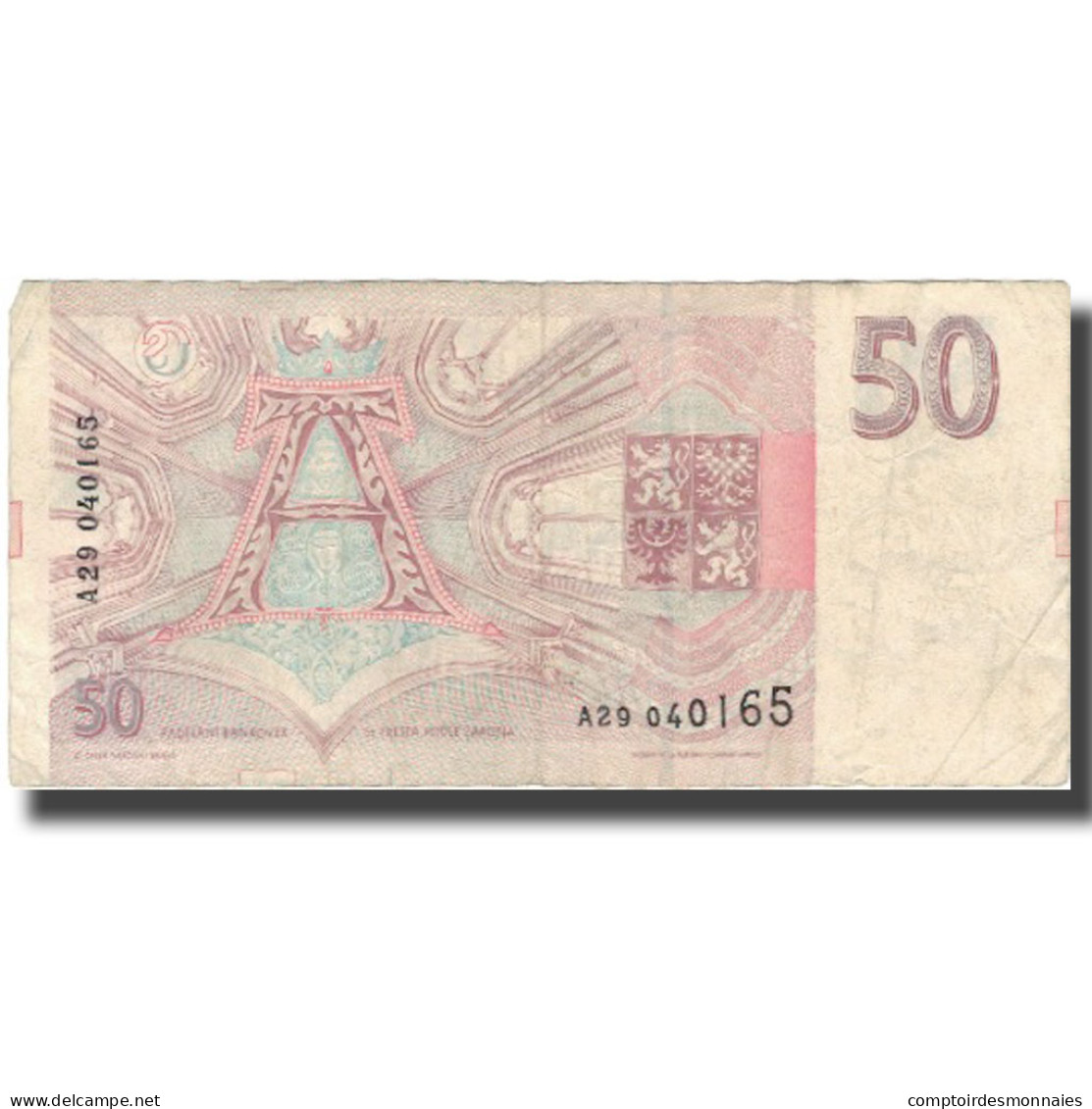 Billet, République Tchèque, 50 Korun, 1993, 1993, KM:4a, TB+ - Tsjechië