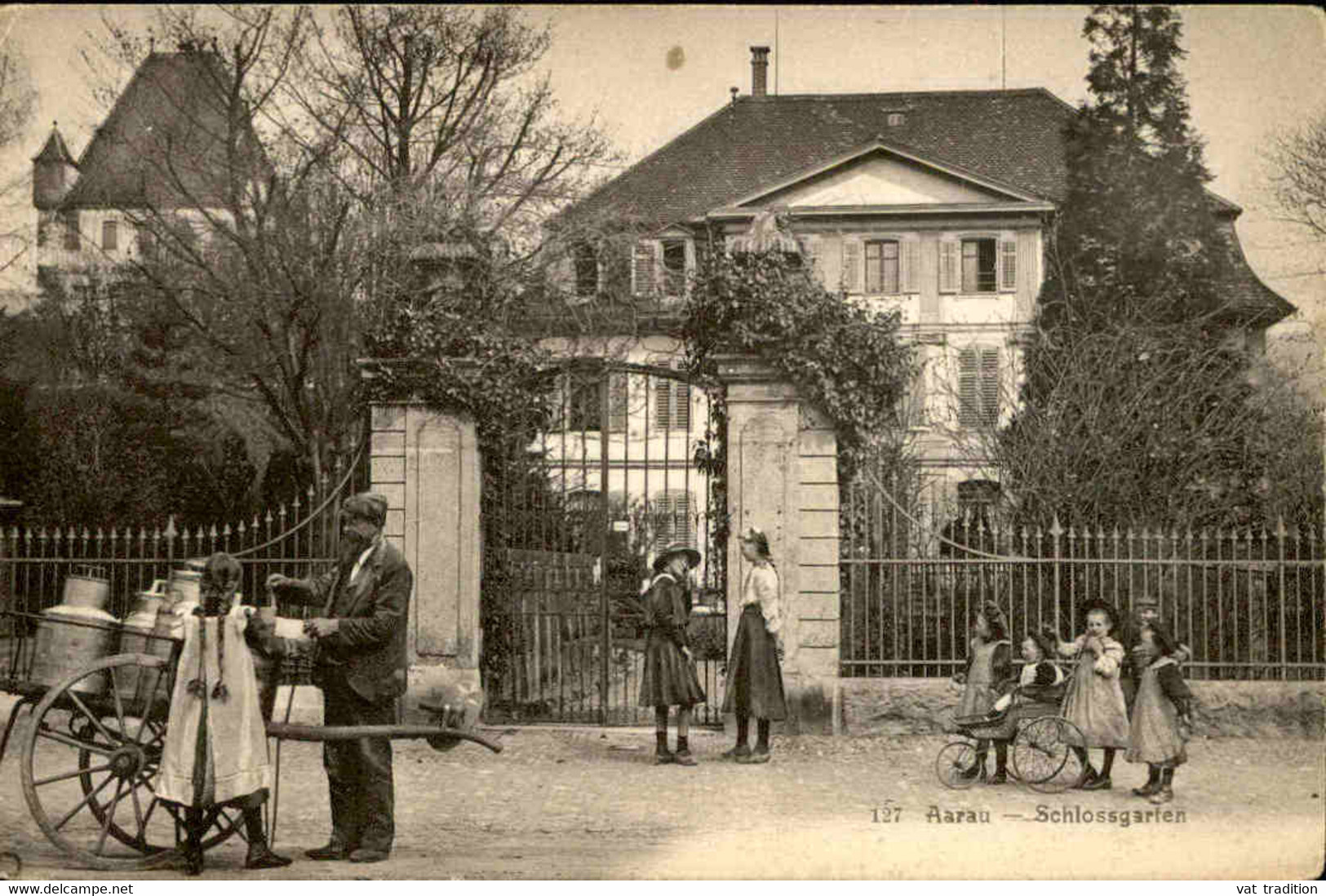 SUISSE  - Carte Postale De Aarau - L'école - L 116682 - Aarau