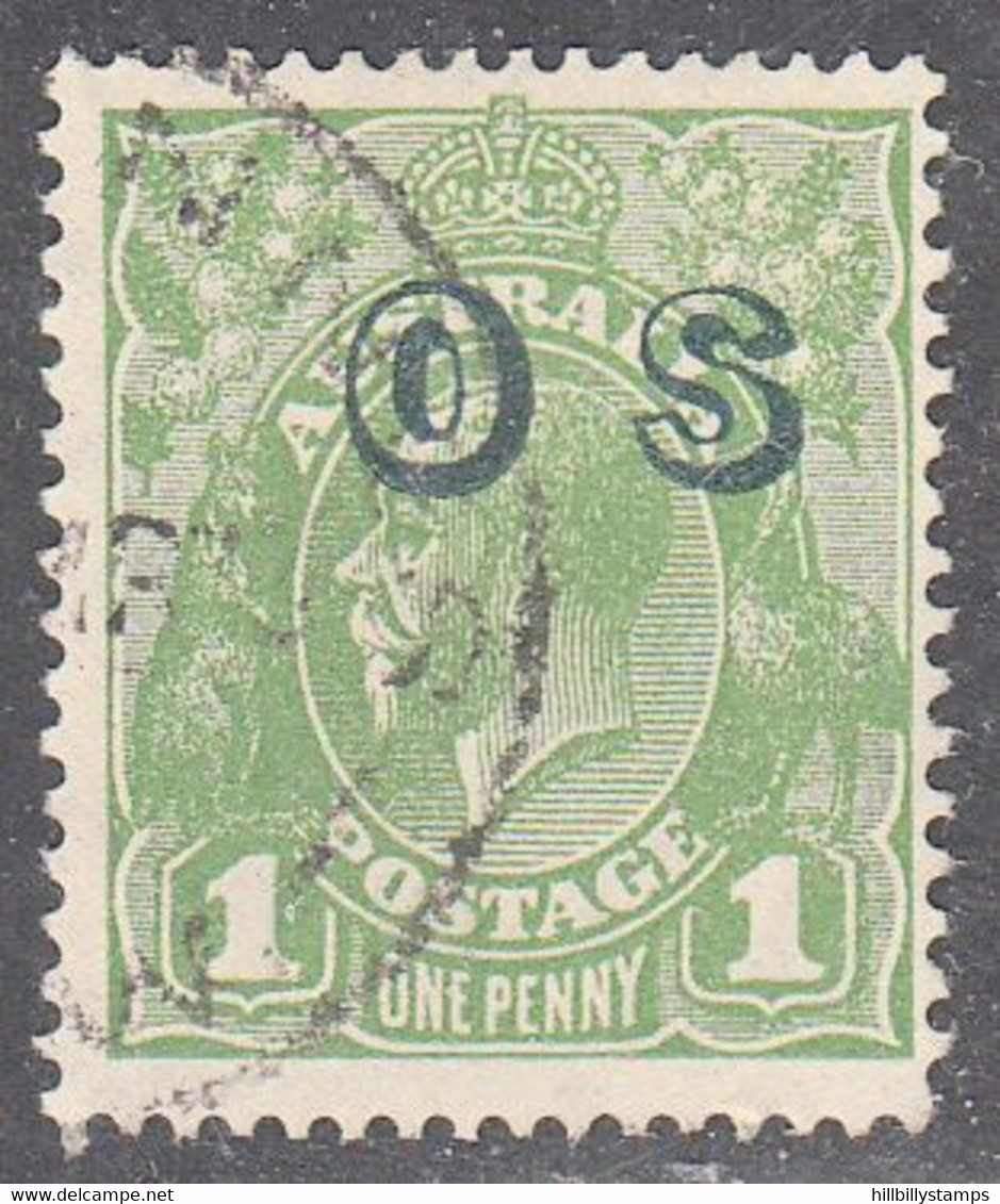 AUSTRALIA   SCOTT NO 07  USED  YEAR 1932 - Dienstmarken