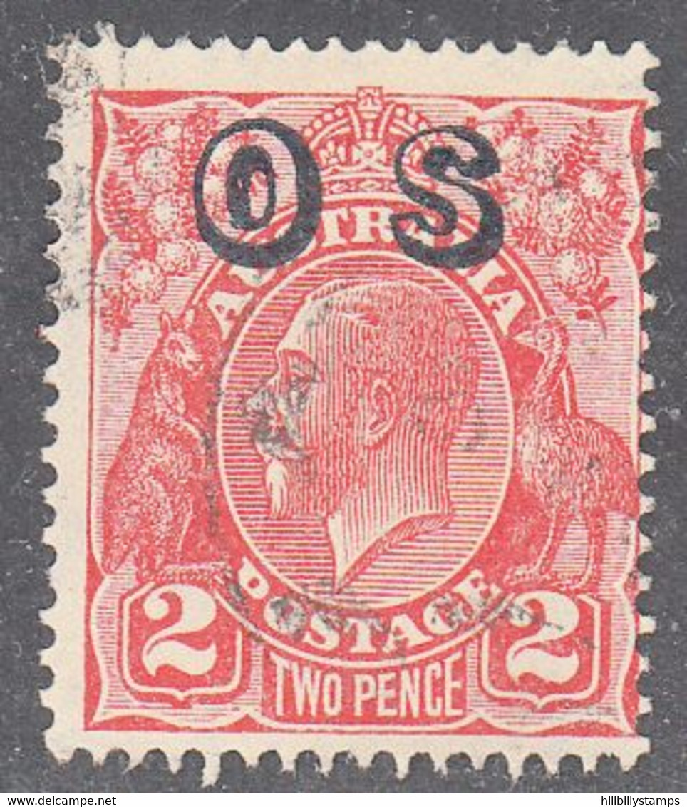 AUSTRALIA   SCOTT NO 08  USED  YEAR 1932 - Dienstmarken