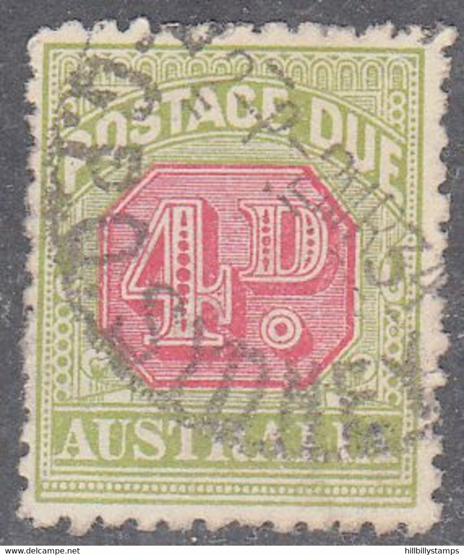 AUSTRALIA   SCOTT NO J55  USED  YEAR 1922   WMK 10 - Postage Due
