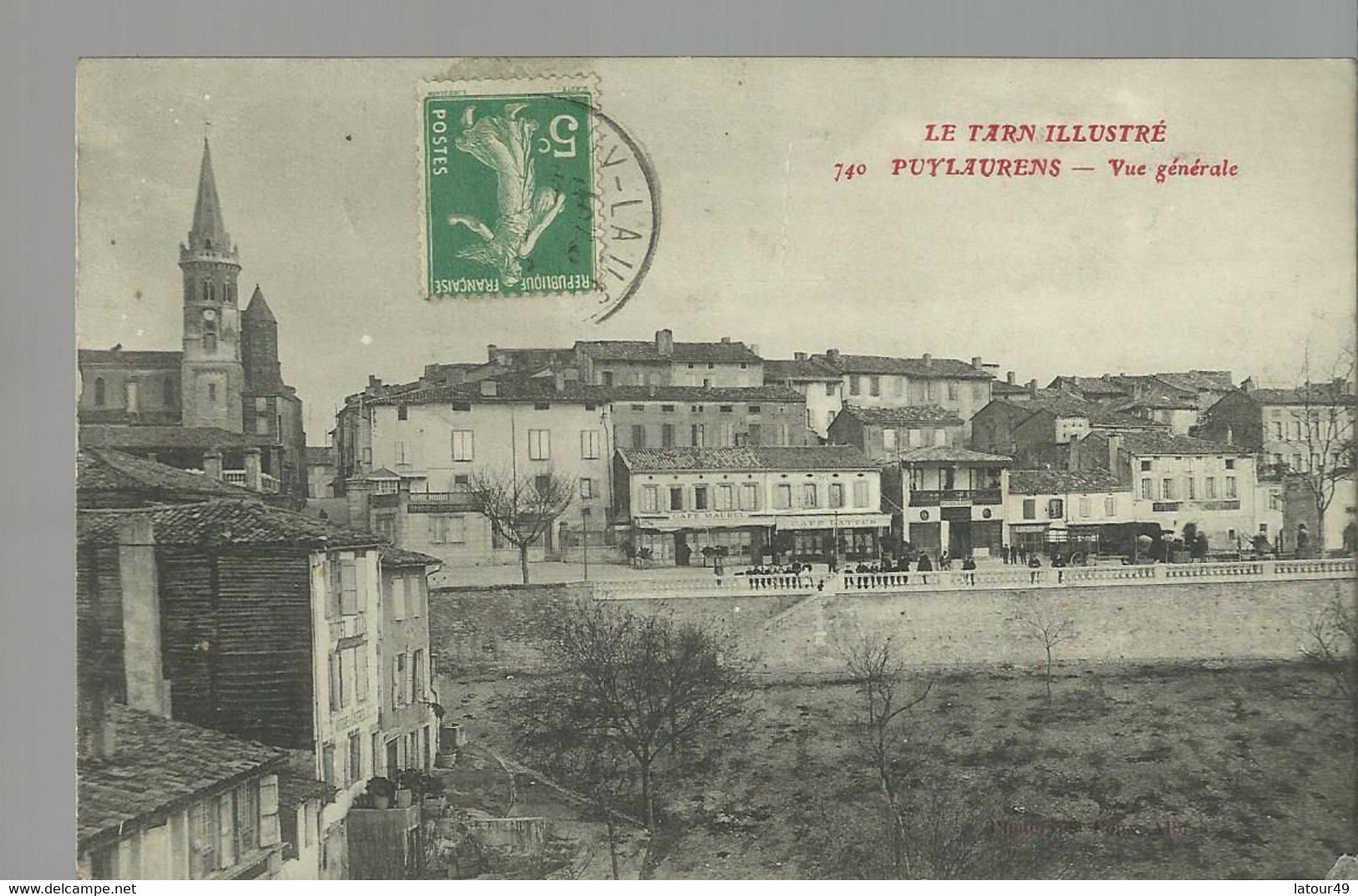 Puylaurens Vue Generale - Puylaurens