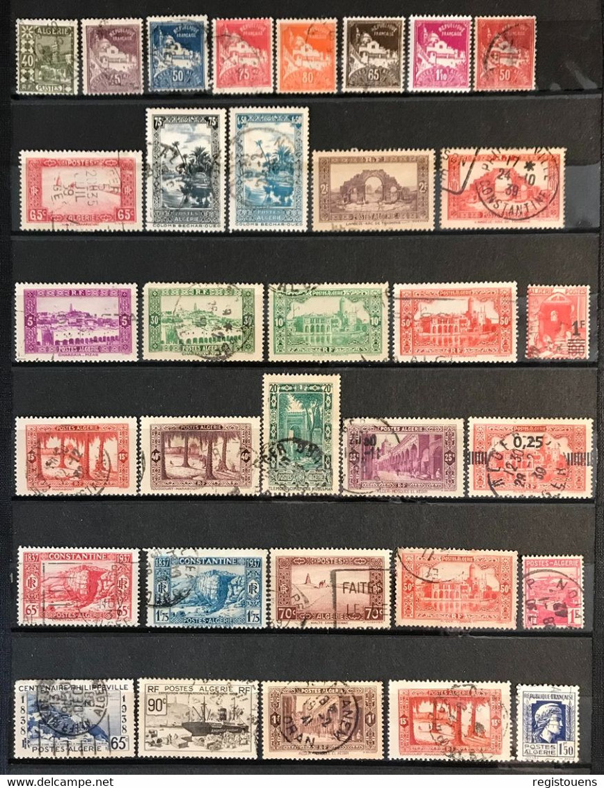 Lot De 71 Timbres Divers Algérie - Altri - Africa