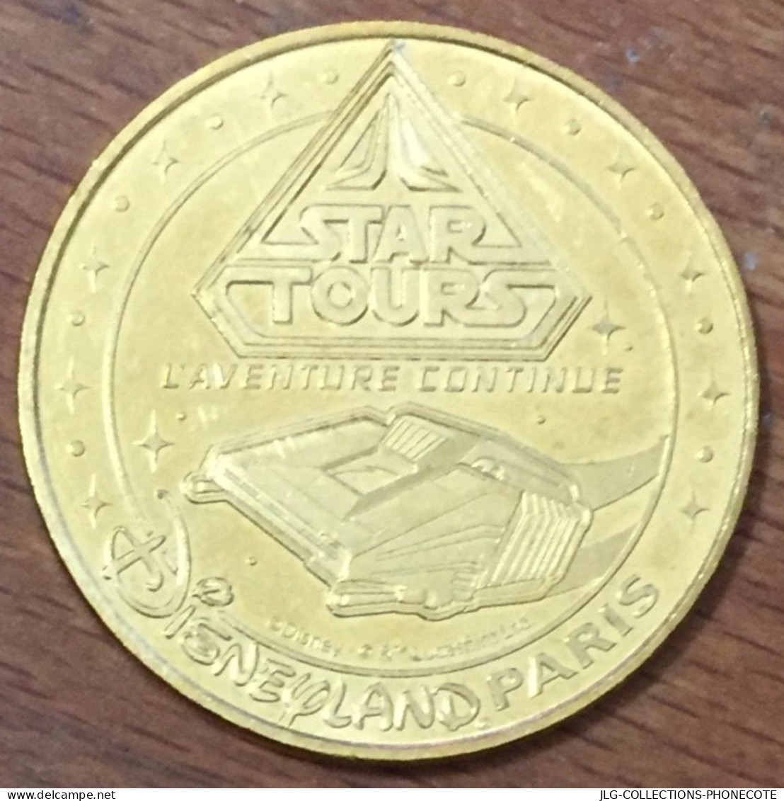 77 STAR WARS DISNEYLAND PARIS STAR TOURS DISNEY MDP 2019 MÉDAILLE MONNAIE DE PARIS JETON TOURISTIQUE TOKENS MEDALS COINS - 2019