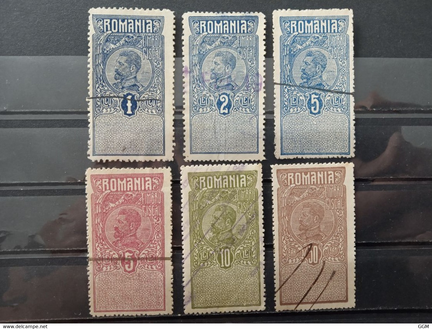 Rumania 1919. Tax Fiscal Rey Ferdinand. Usados - Steuermarken