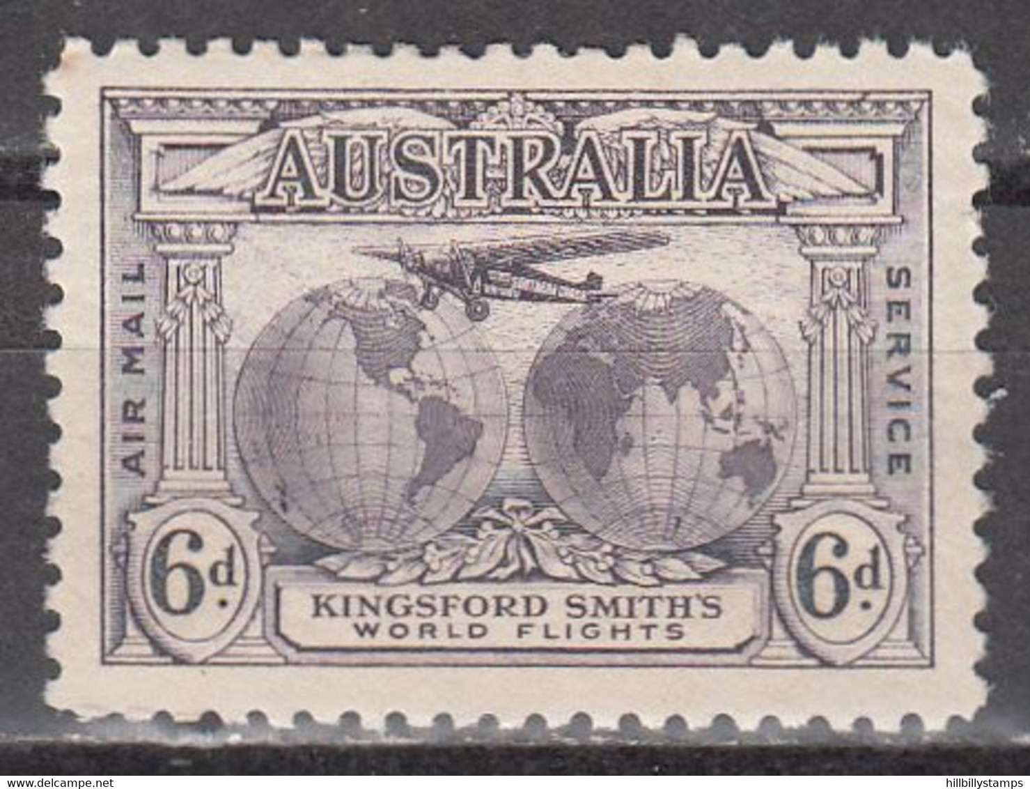 AUSTRALIA   SCOTT NO  C2 MINT HINGED  YEAR 1931 - Mint Stamps