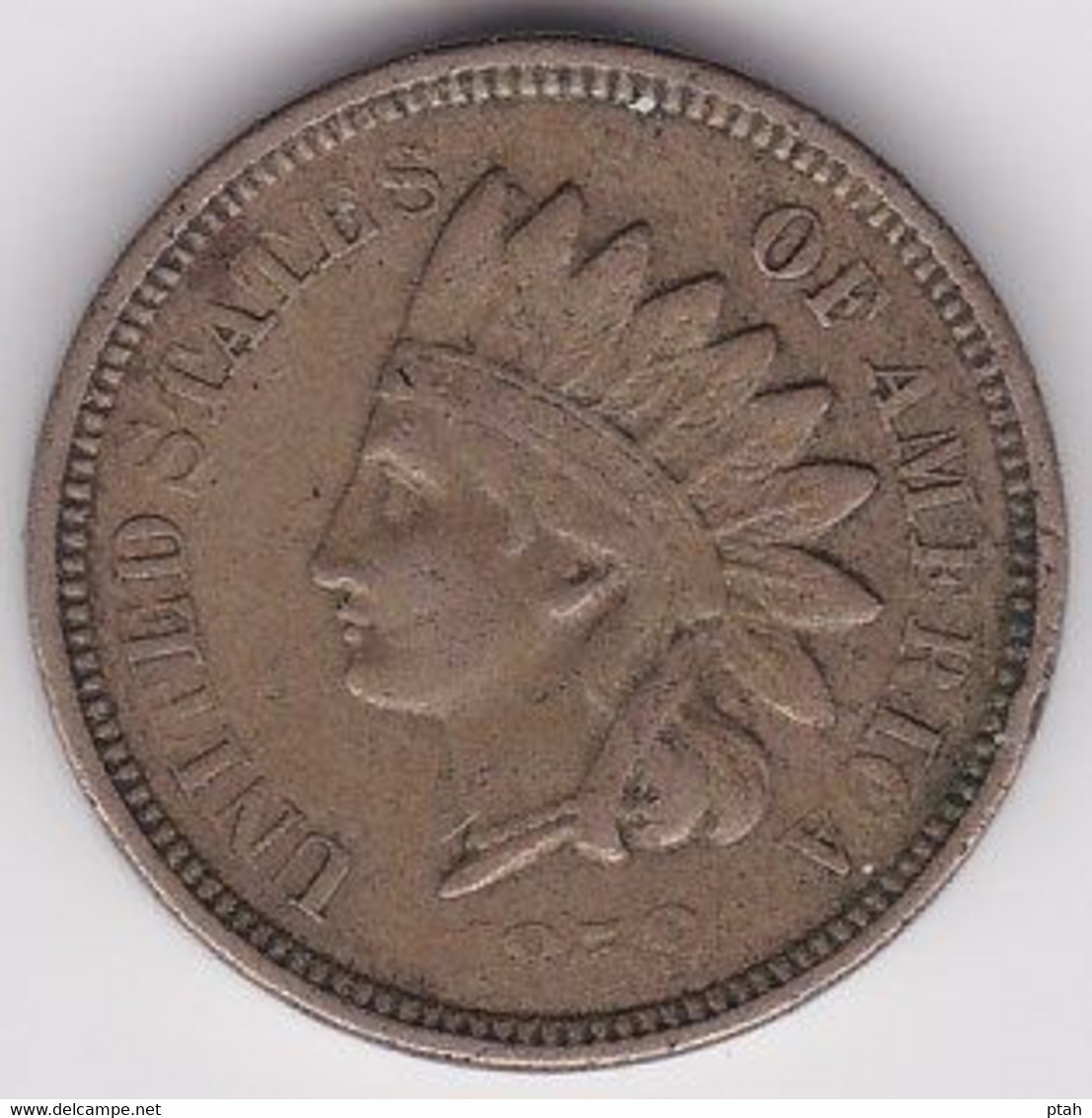 U.S.A., 1 Cent 1859 - 1859-1909: Indian Head