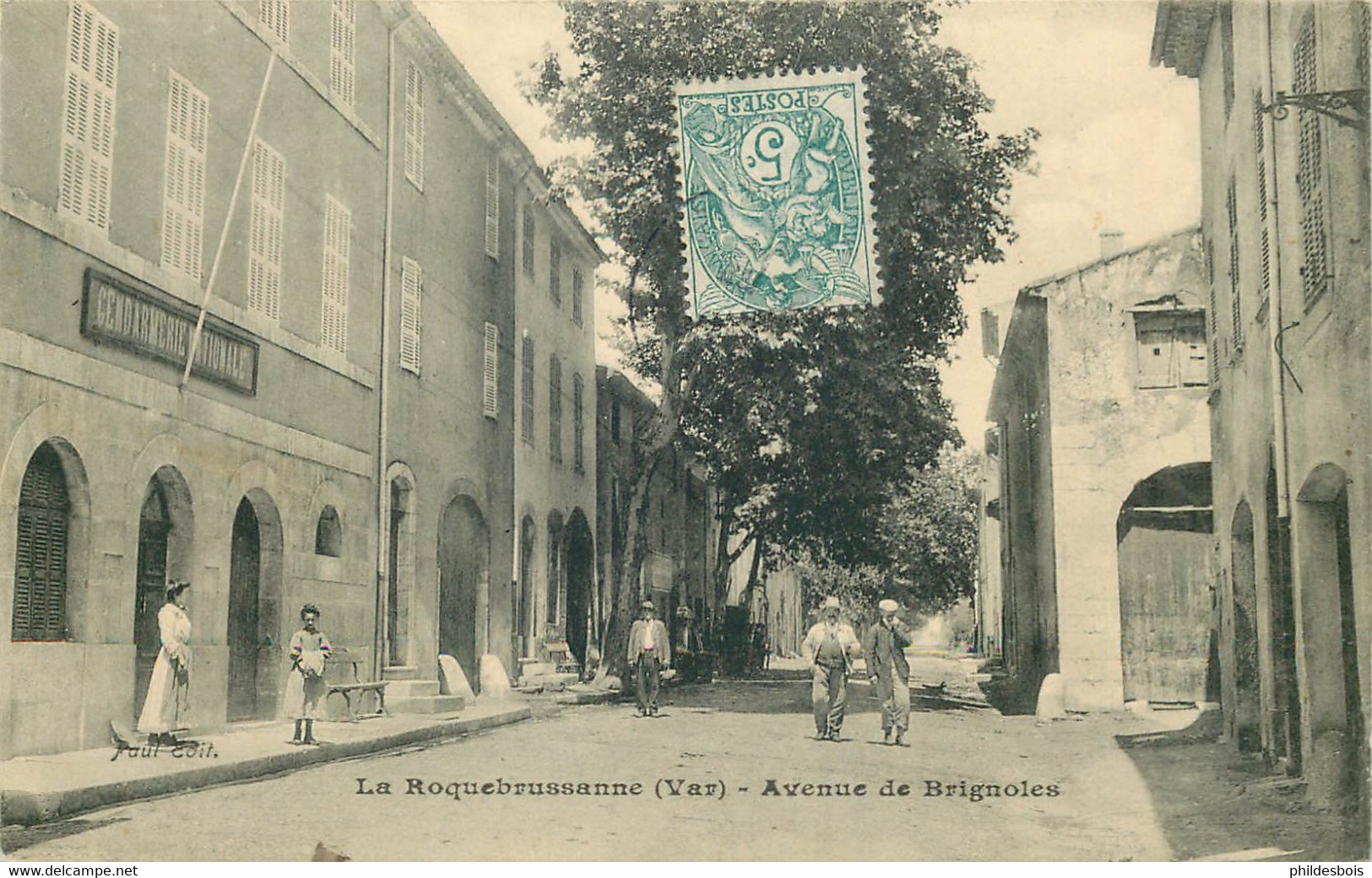 VAR  LA ROQUEBRUSSANNE  Avenue De Brignoles - La Roquebrussanne