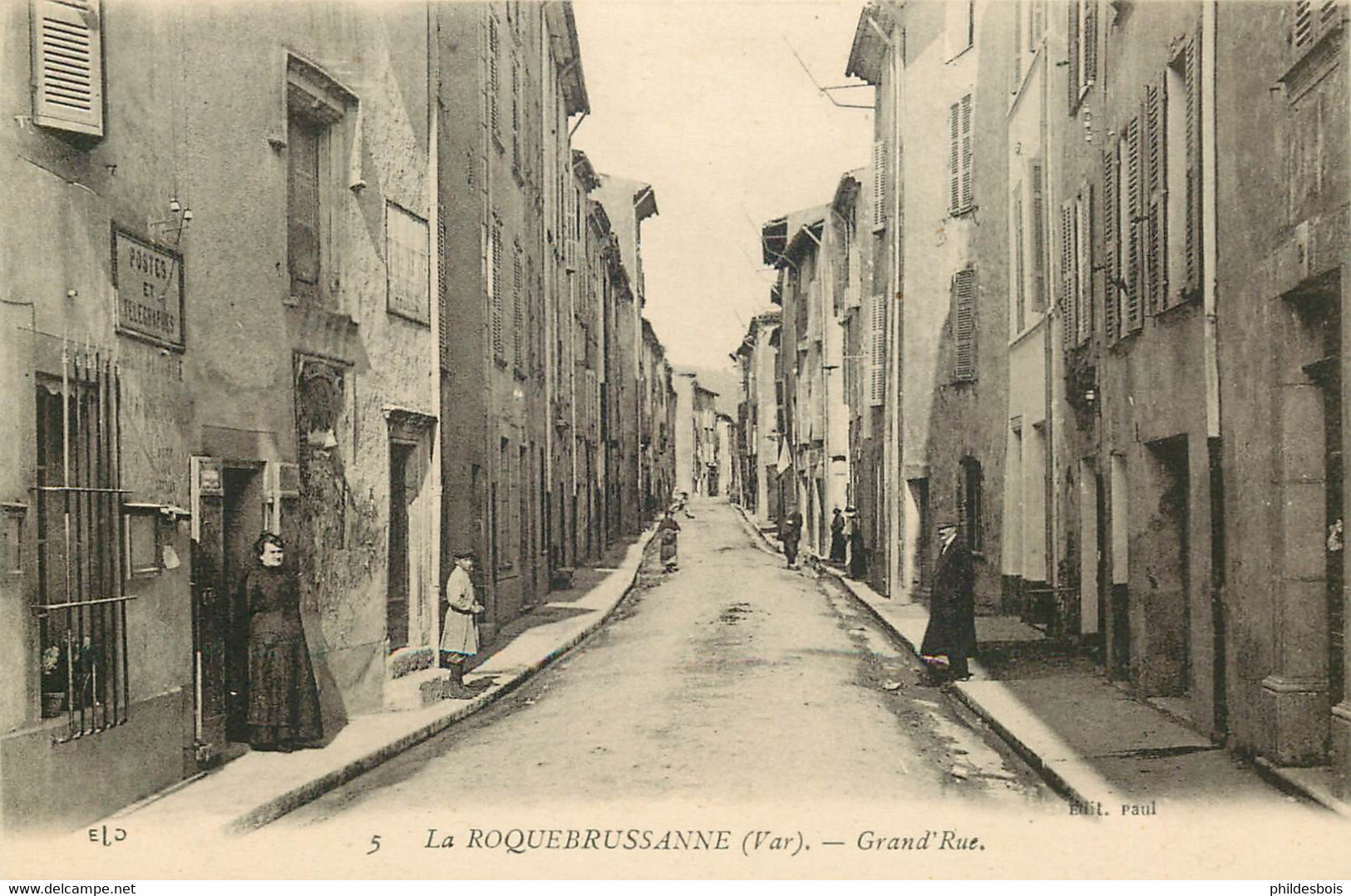 VAR  LA ROQUEBRUSSANNE  Grande Rue - La Roquebrussanne