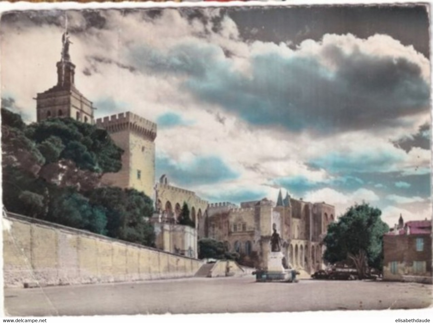 1956 - ARMOIRIES - CARTE TAXEE (GERBES) De AVIGNON => NEUFCHATEAU (VOSGES) - 1941-66 Stemmi E Stendardi