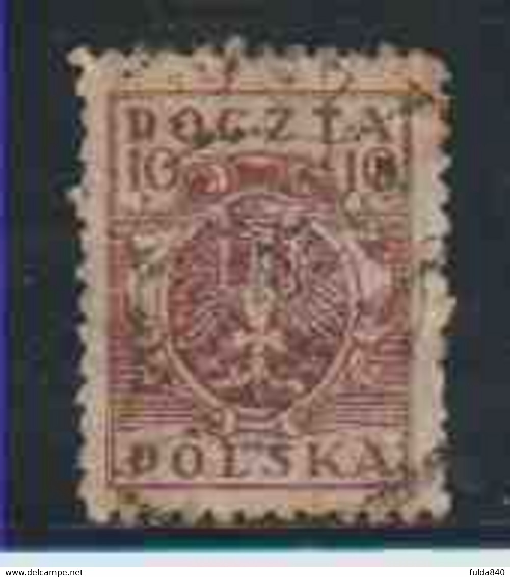 POLOGNE  (Y&T) 1919 - N°149    * Pologne Du Nord*   10f  (oblit) - Gebraucht