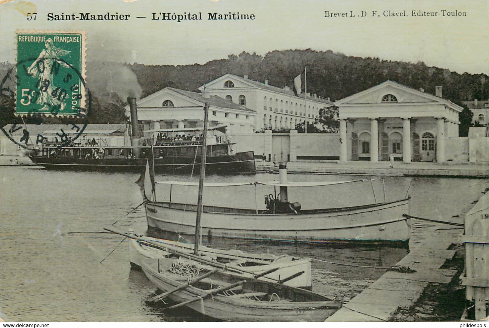 VAR SAINT MANDRIER  Hopital Maritime - Saint-Mandrier-sur-Mer