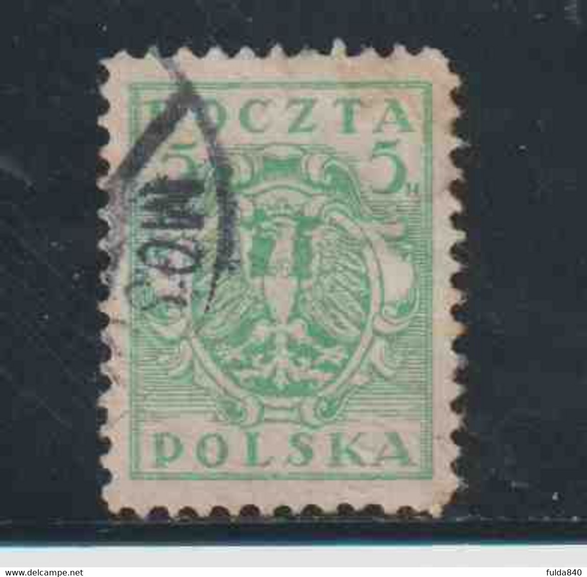 POLOGNE  (Y&T) 1919 - N°173    * Pologne Du Sud*   5f  (oblit) - Gebraucht