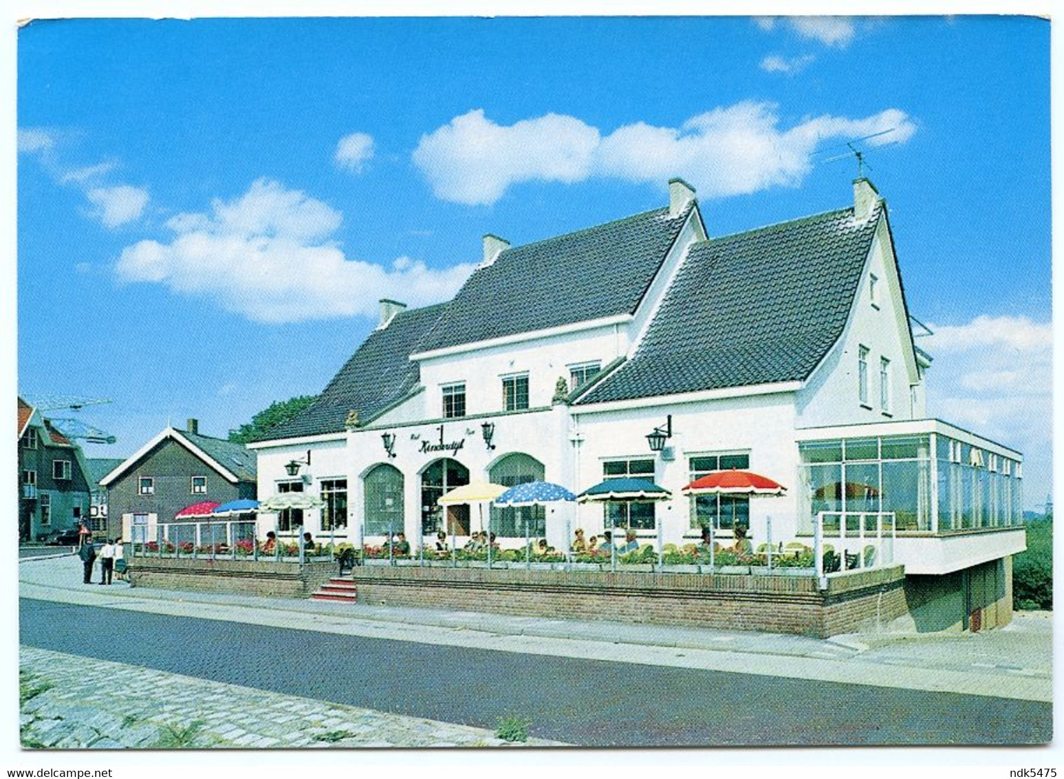 PAYS BAS : KINDERDIJK - HOTEL CAFE RESTAURANT "KINDERDIJK" (10.5 X 15cms Approx.) - Kinderdijk