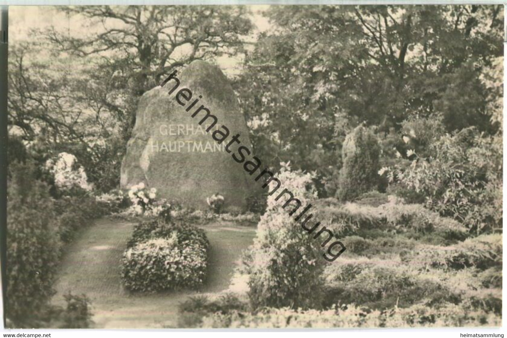 Kloster - Grab Gerhart Hauptmann - VEB Bild Und Heimat Reichenbach 50er Jahre - Hiddensee