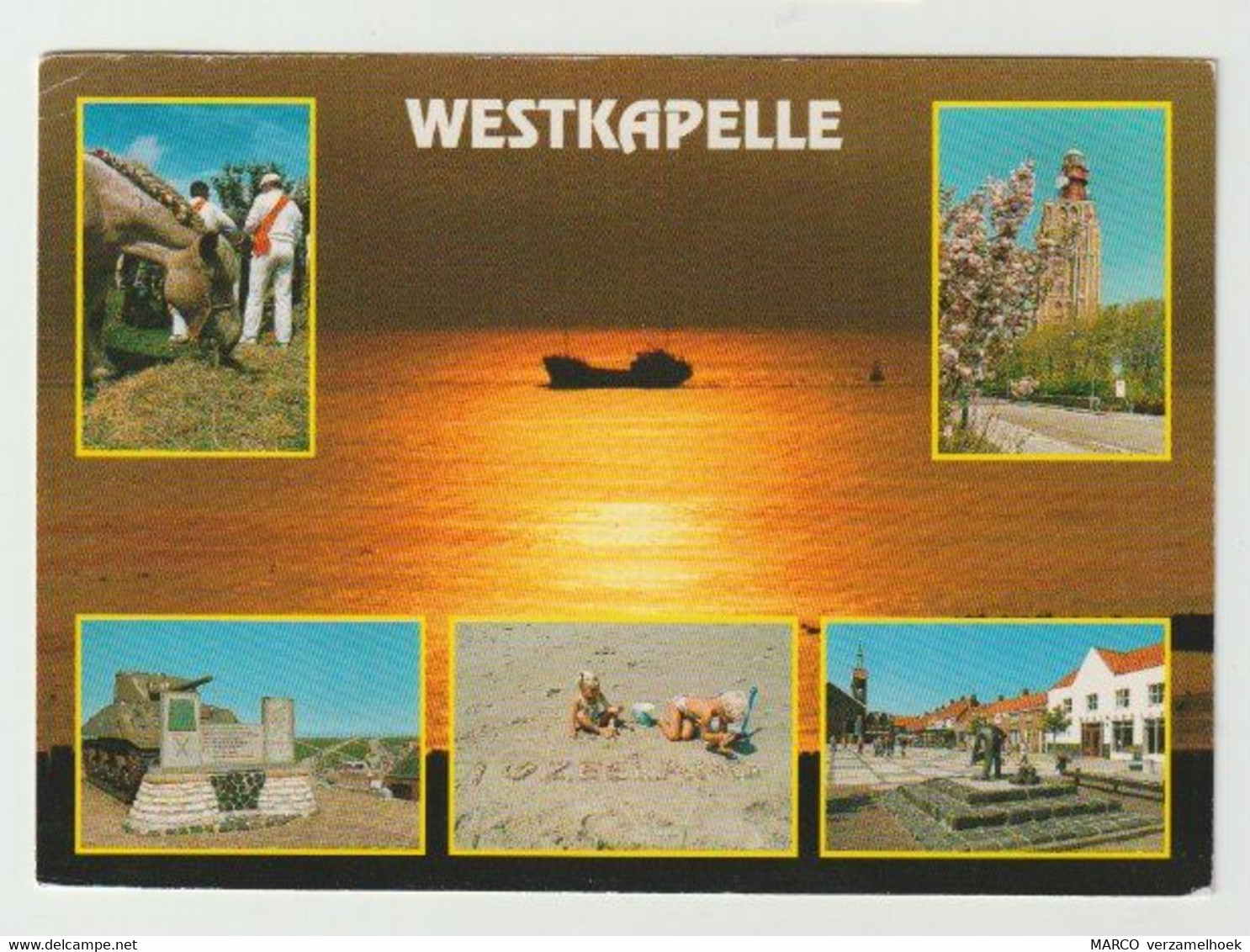 Ansichtkaart-postcard  Westkapelle Zeeland (NL) - Westkapelle