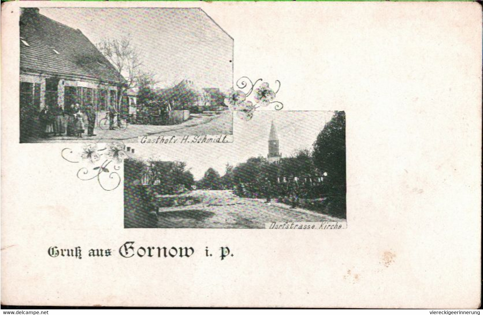 ! Alte Ansichtskarte Gruss Aus Gornow, Kreis Greifenberg, Pommern, Gornowo - Pommern