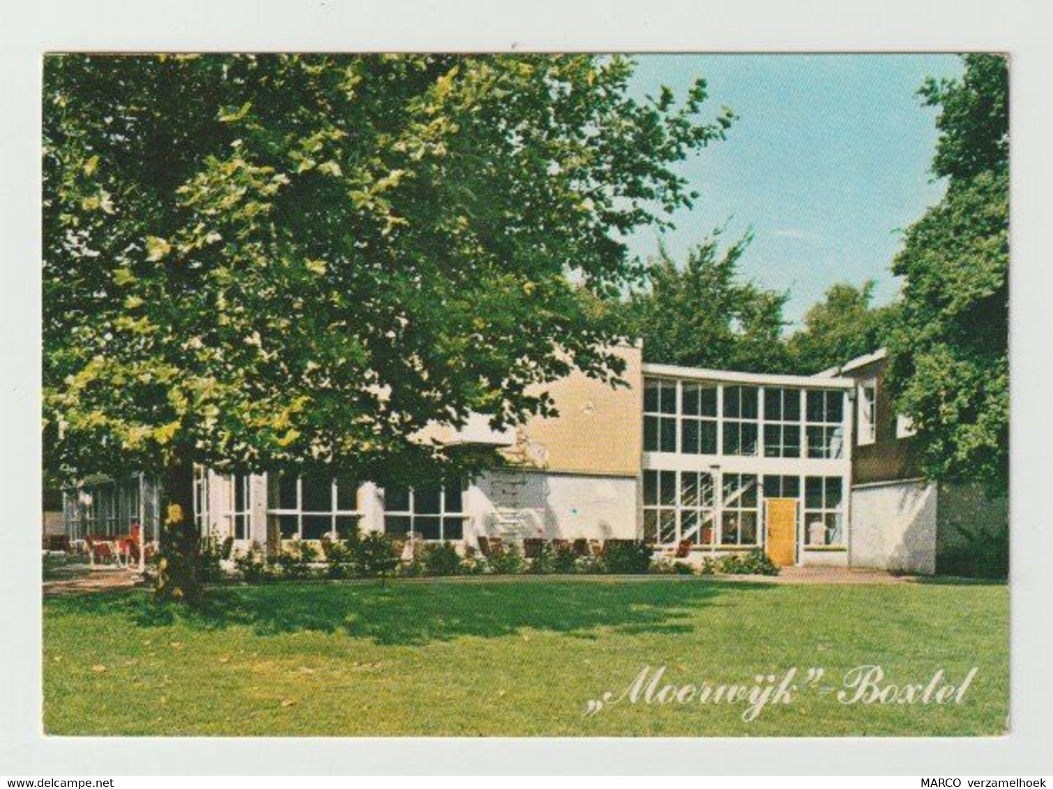 Ansichtkaart-postcard Kursus En Vormingscentrum "moorwijk" (NL) 1976 - Boxtel