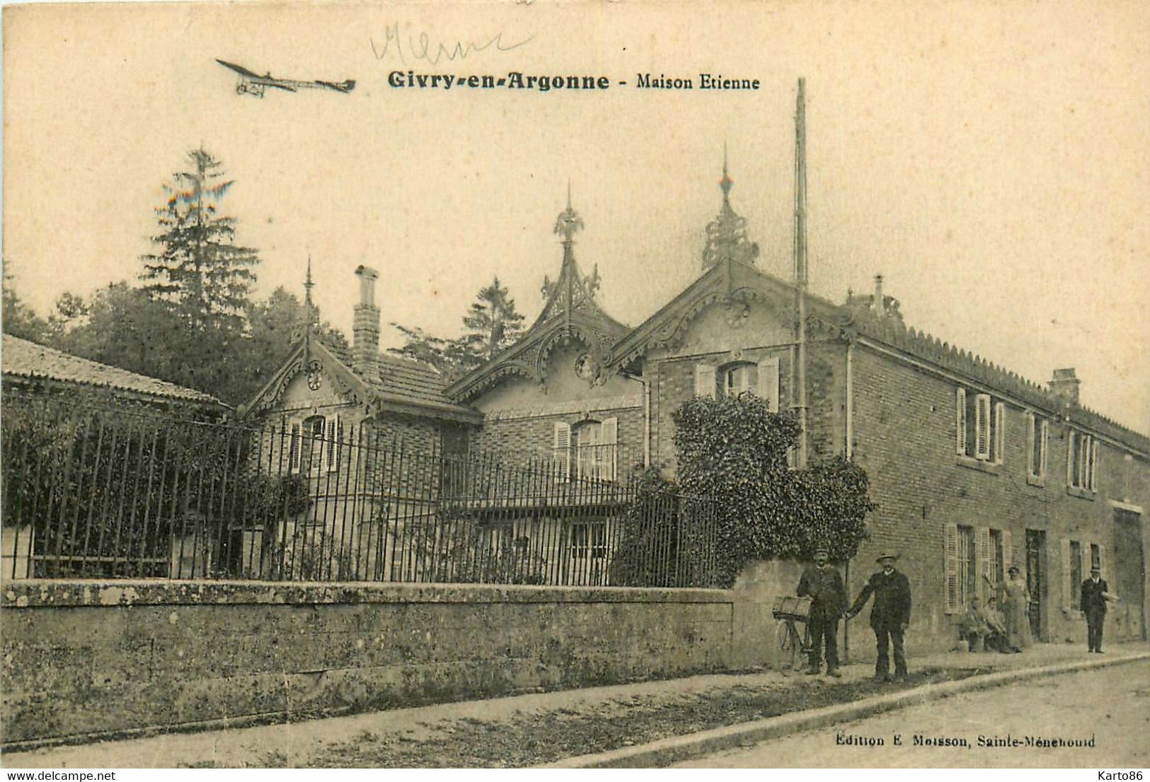 Givry En Argonne * Rue Et La Maison étienne * Villa - Givry En Argonne