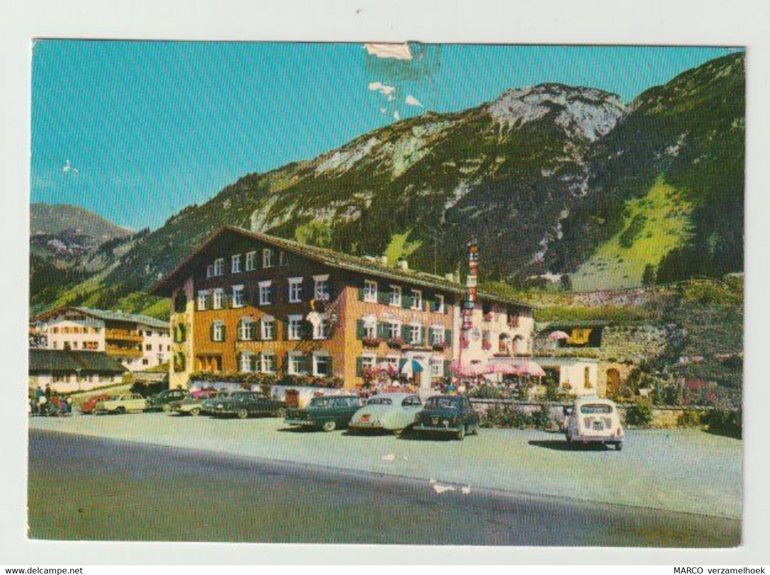 Ansichtkaart-postcard Gasthof Post Lech (A) - Lech