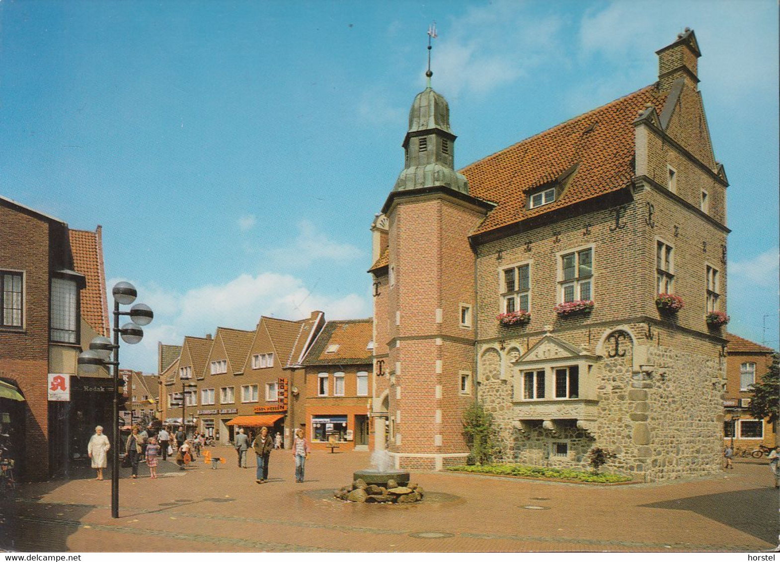 D-49716 Meppen - Ems - Am Rathaus - Fußgängerzone - Meppen