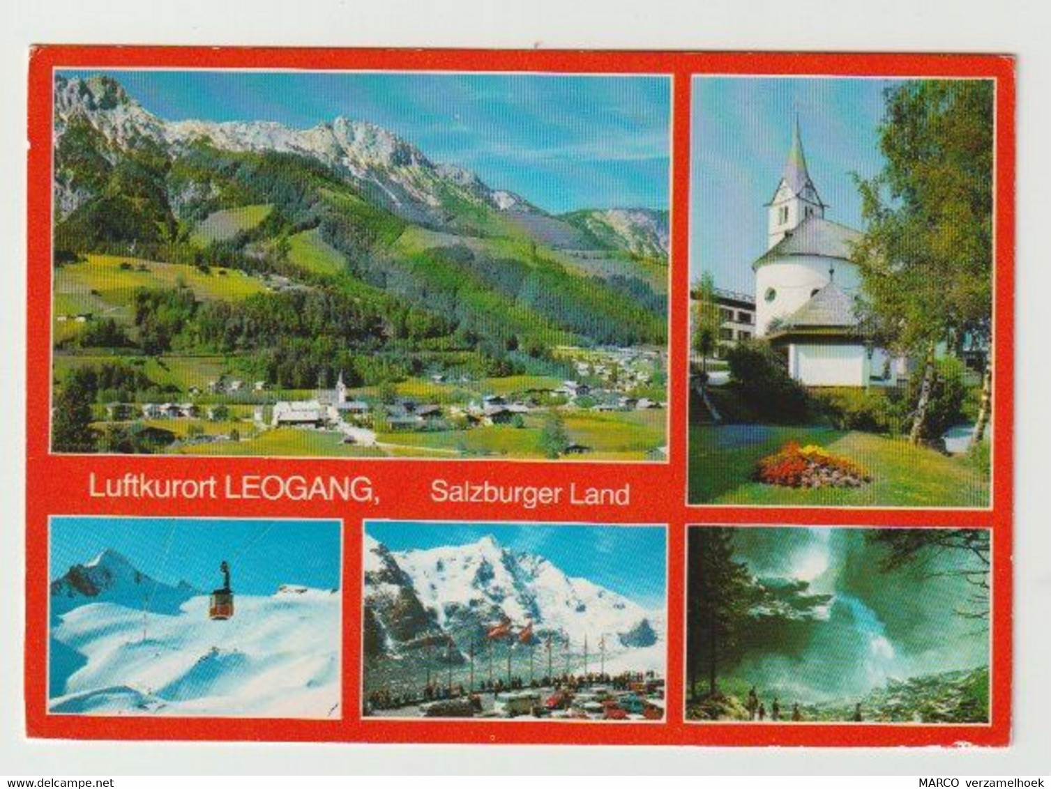 Ansichtkaart-postcard Leogang Salzburgerland (A) - Leogang