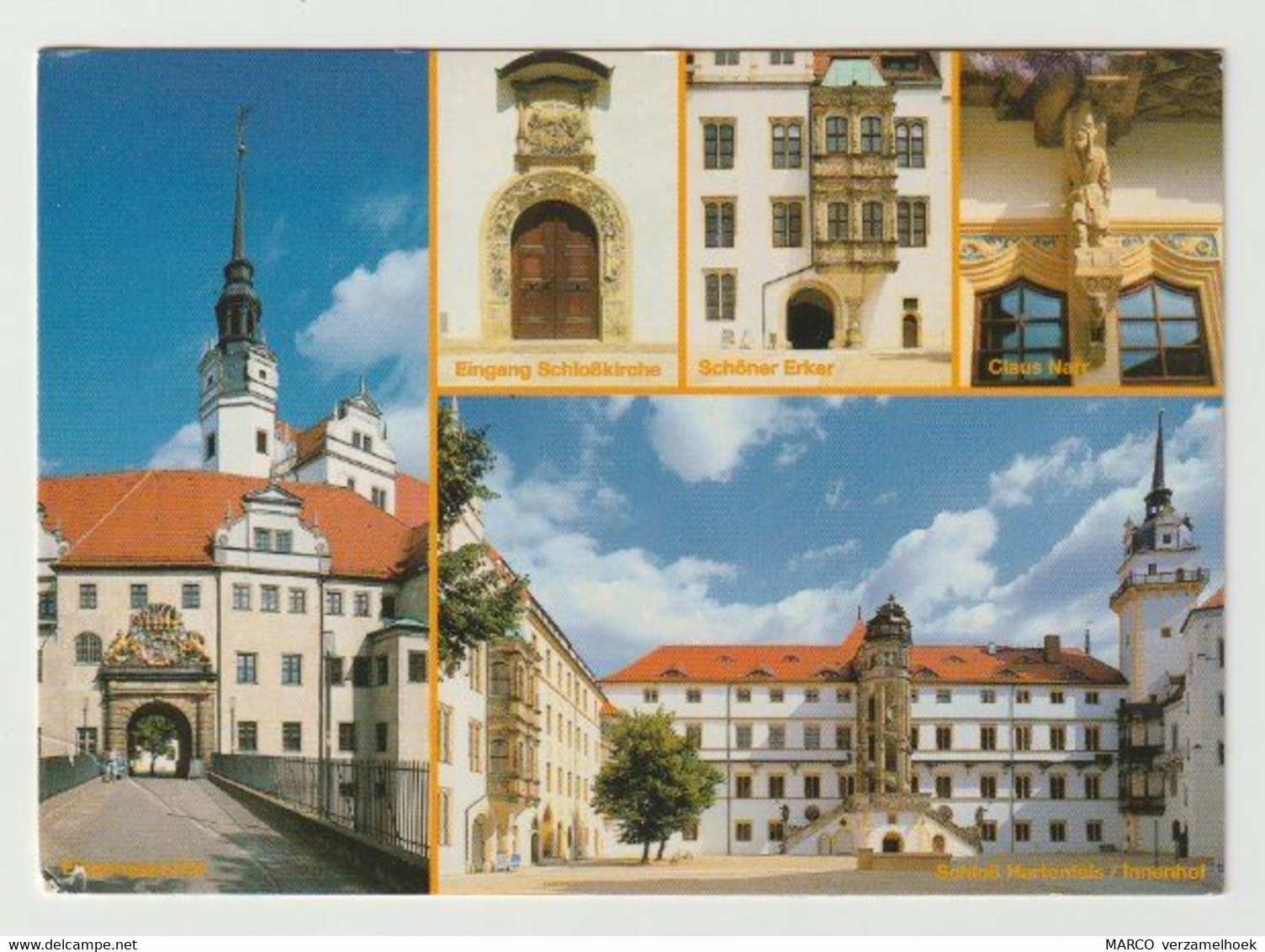 Ansichtkaart-postcard Torgau Elbe (D) - Torgau