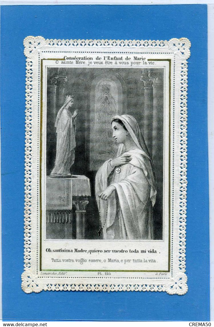 CANIVET - Consécration De L'enfant De Marie - Devotion Images