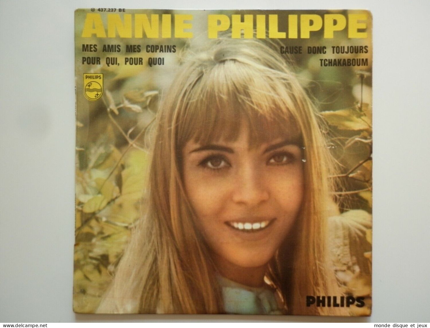 Annie Philippe 45Tours EP Vinyle Mes Amis Mes Copains - 45 T - Maxi-Single