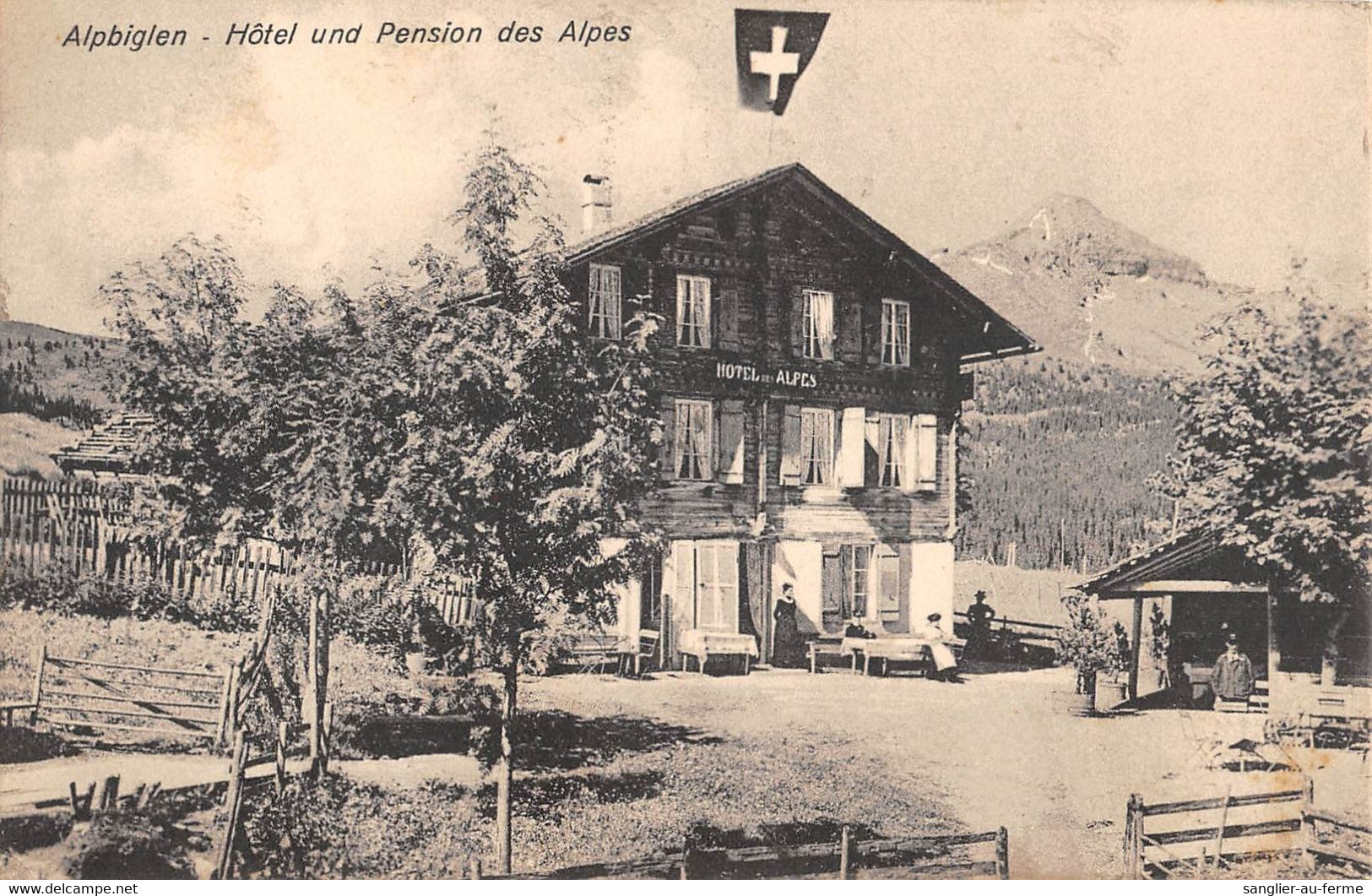 CPA SUISSE ALPBIGLEN HOTEL UND PENSION DES ALPES - Biglen