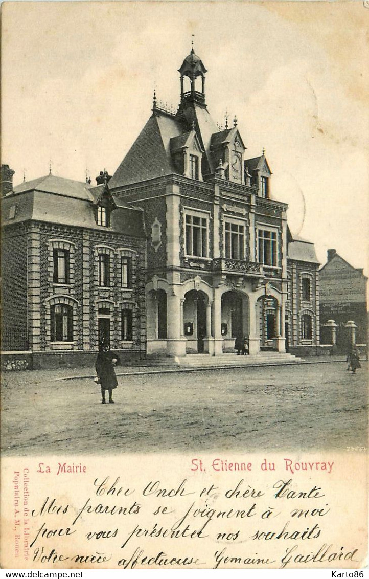 St étienne De Rouvray * La Place De La Mairie * Hôtel De Ville - Saint Etienne Du Rouvray