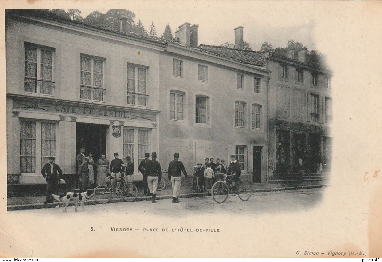 Vignory,place De L Hotel De Ville,cafe Du Centre - Vignory