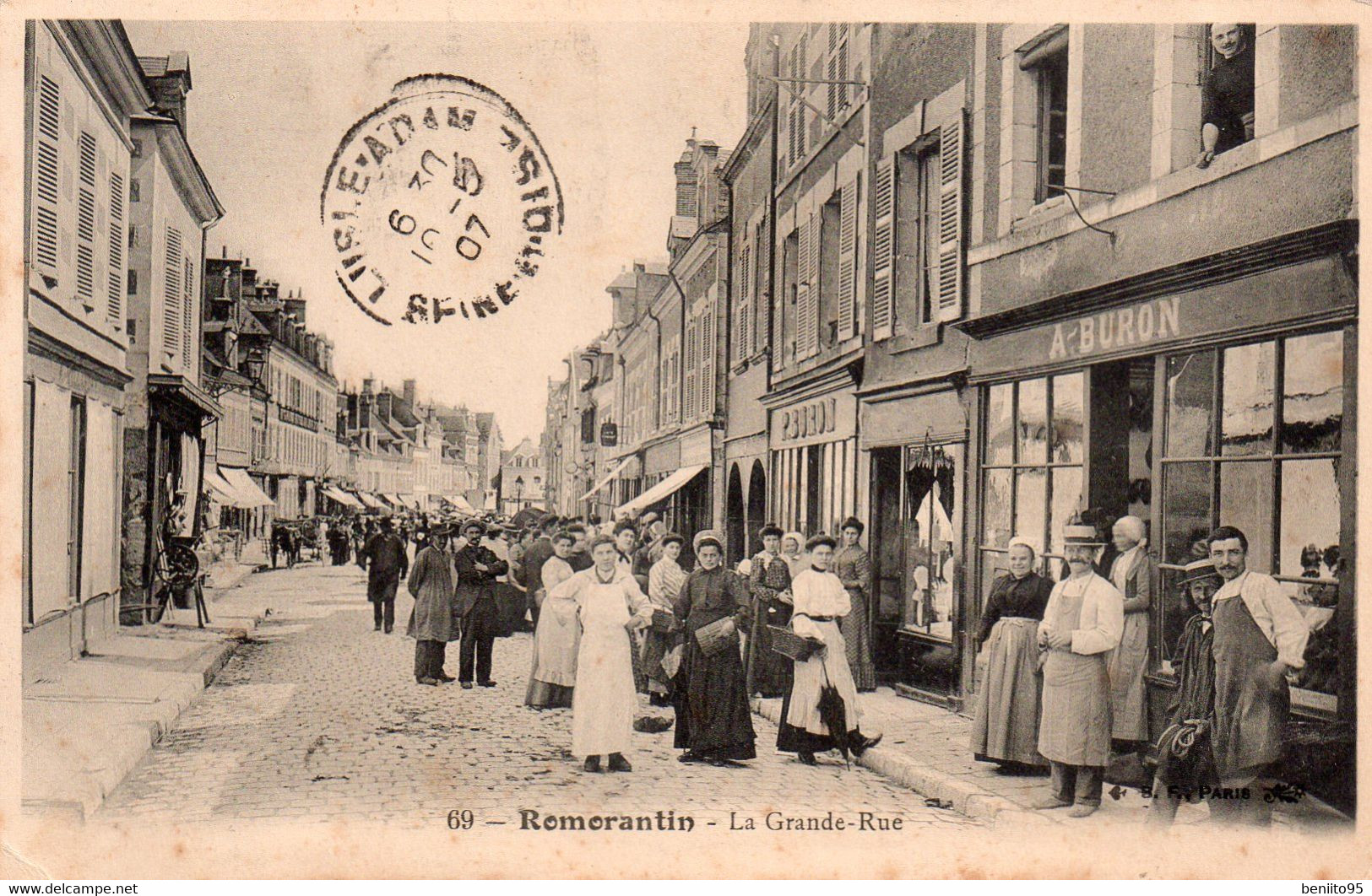 CPA De ROMORANTIN - La Grande-Rue. - Romorantin