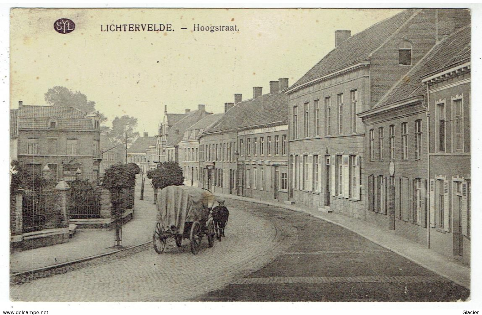 Lichtervelde - Hoogstraat - Deutsche Feldpost 1-4-1916 - Lichtervelde