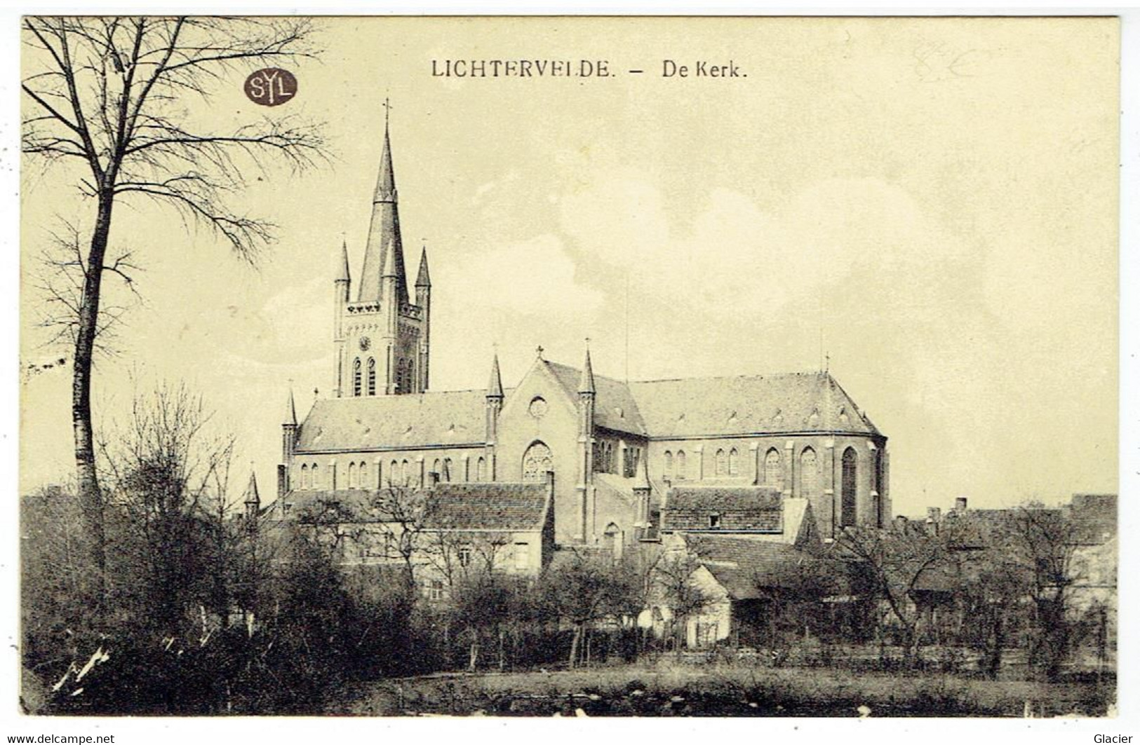 Lichtervelde - De Kerk - Deutsche Feldpost 9-12-1917 - Lichtervelde