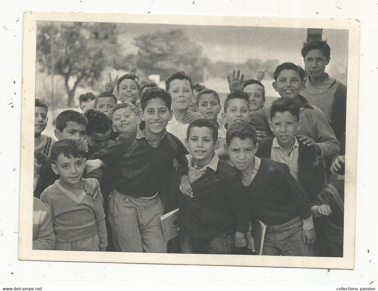 Cp , F.M. , Vierge , Ed. Baconnier, ALGERIE , Enfants à ALGER - Kinderen