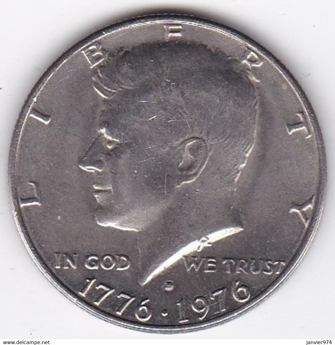 Etats Unis Half Dollar 1976 D Denver Kennedy Bicentenaire 1776 1976 - 1964-…: Kennedy