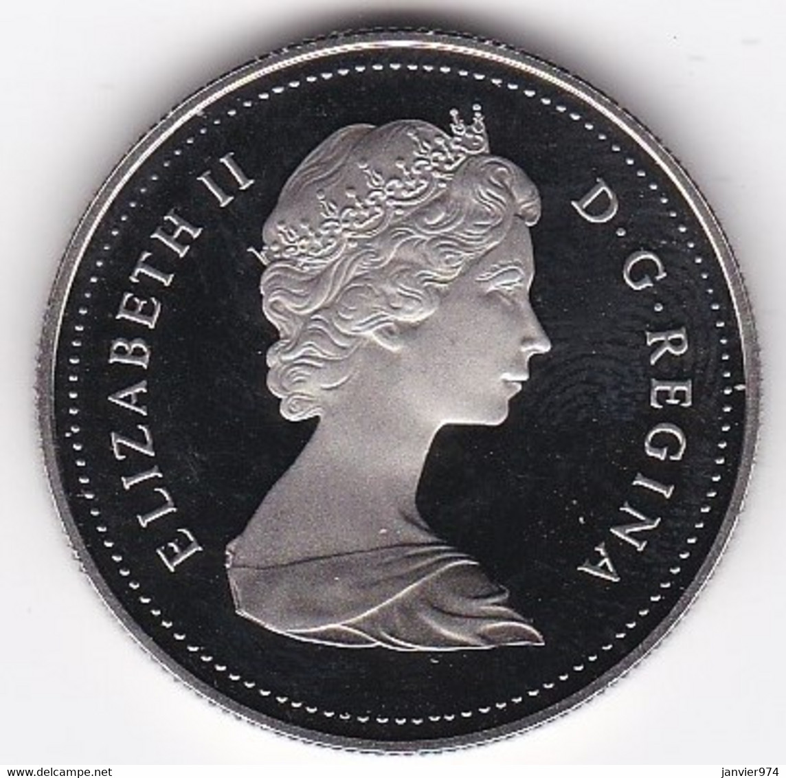 Canada 1 Dollar 1984 Voyageur, Elizabeth II , En Nickel, KM# 120.1, UNC, Neuve - Canada