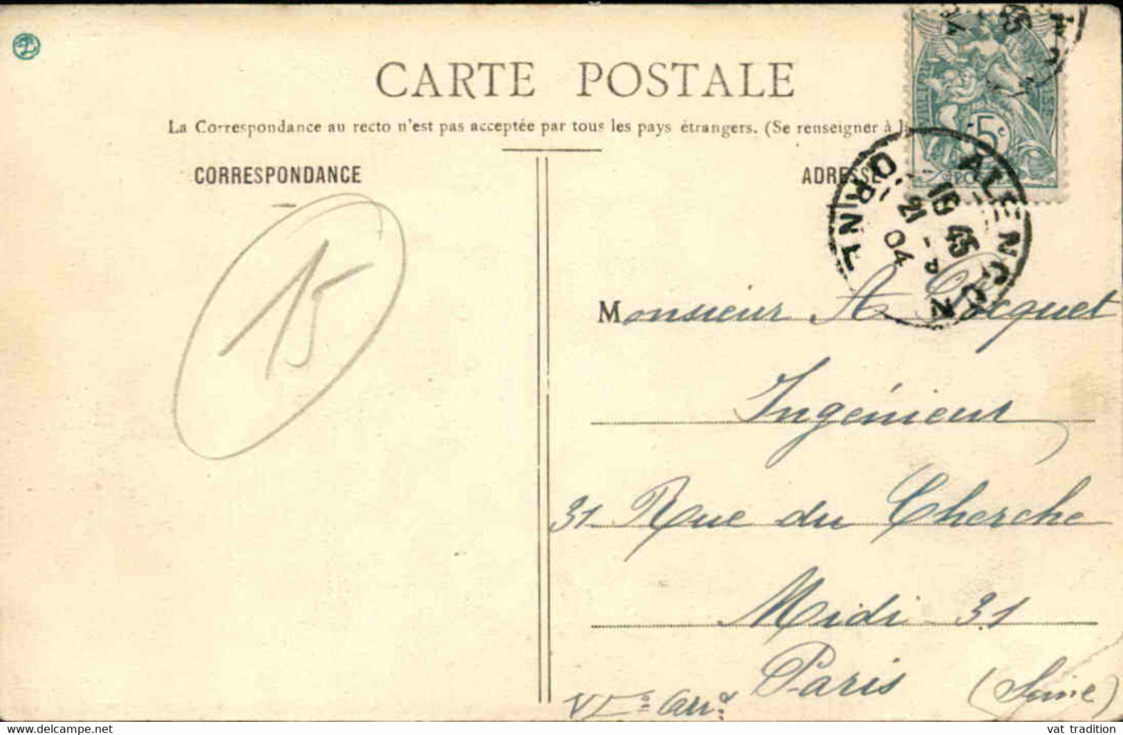 CATASTROPHES - Carte Postale De La Catastrophe De Mamers En 1904 - L 116833 - Catastrophes