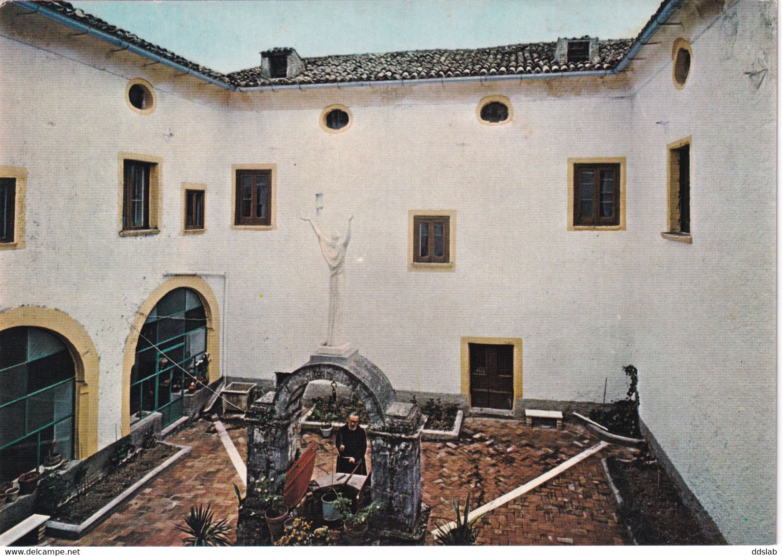 Tora E Piccilli (Caserta) - Anni '70 - Santuario Di S. Antonio - Chiostro - Caserta