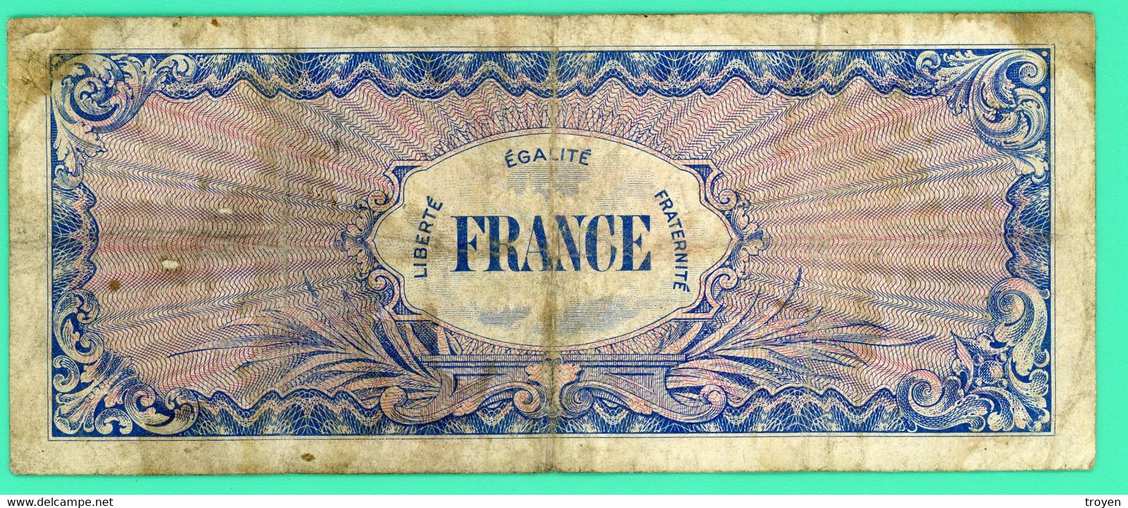 50 Francs Francel   - France - Série 2 - N° 40786196 - TB - 1944 Drapeau/Francia