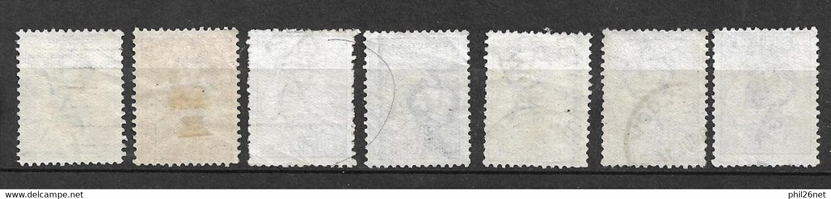 Australie UK  N° 1 à  5 ; 8  Et 9 Oblitérés    B/TB     - Used Stamps